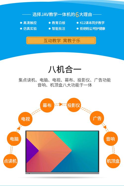 米家通用教學一體機 多功能多媒體觸摸屏設備，賦能幼兒園培訓與會議場景